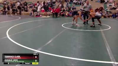 157 lbs Cons. Round 2 - Terrence Clark, Conrad School Of Science vs Enrique Arce, Charter School Of Wilmington