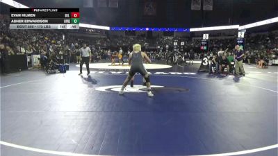 175 lbs Consi Of 16 #1 - Evan Hilmen, Del Oro (SJ) vs Asher Edwardson, UPrep (NS)