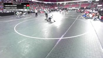 D3-165 lbs Cons. Round 1 - Emmett Collins, Mineral Point vs Nolen Waldner, Ithaca/Weston