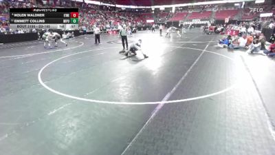 D3-165 lbs Cons. Round 1 - Emmett Collins, Mineral Point vs Nolen Waldner, Ithaca/Weston
