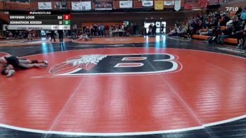126 lbs Cons. Round 5 - Dryssen Loos, Buhl vs Johnathon Jensen, Spring Creek