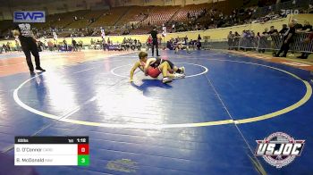 83 lbs Final - Dylan O'Connor, Cardinal Wrestling Club vs Brady McDonald, Raw Wrestling Club