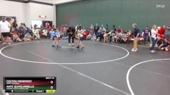 68 lbs Round 2 - Colton Menendez, West Wateree vs Nate Quagliariello, Chapin Youth Wrestling