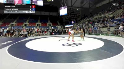 207 lbs Champ. Rd Of 32 - Kylee Laird, AR vs Halle Spears, MI