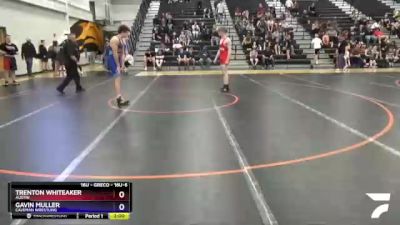 16U-6 lbs Round 2 - Trenton Whiteaker, Austin vs Gavin Muller, Caveman Wrestling