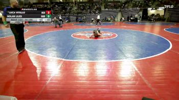 90 lbs Round Of 16 - Luca Vitello, Richmond Hill Wrestling Club vs Nolan Liles, Rabbit Wrestling Club