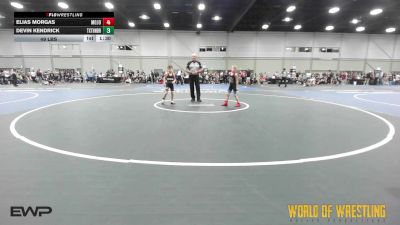 52 lbs Rr Rnd 1 - Christopher Waitkus, MOJO 9U vs Kyng Walker, Texas Thunder