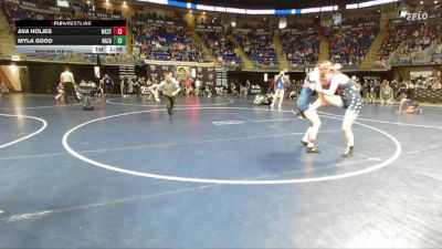 117 lbs Round Of 16 - Ava Holjes, West Shore vs Myla Good, Nazareth