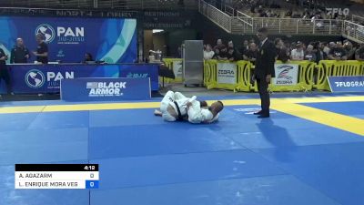 AJ AGAZARM vs LUIS ENRIQUE MORA VEGA 2023 Pan Jiu Jitsu IBJJF Championship