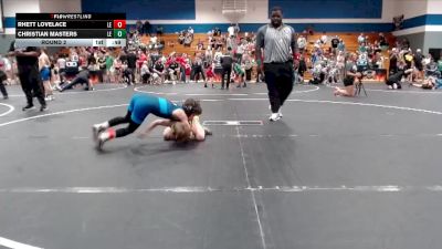 75 lbs Round 2 - Christian Masters, Summerville Take Down vs Rhett Lovelace, Legacy Elite Wrestling Club