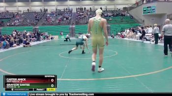 165 lbs Semis & 3rd Wb (16 Team) - Carter Amick, West Forsyth vs Grayson Santee, Buford HS