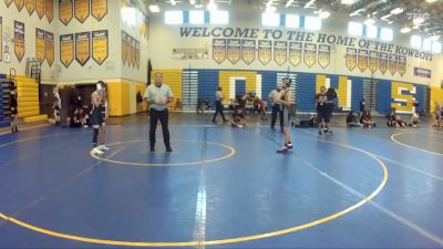 106 White 3rd Place Match - Chase Boss, Winter Haven vs ARMANDO SANCHEZ, Cypress Creek H S