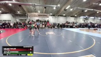 145 lbs Quarterfinal - Velvet Taylor, Mesa Ridge vs Skylee Gangwish, Kelly Walsh
