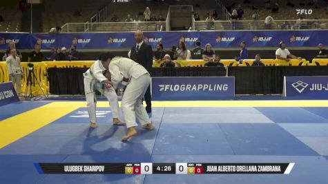 Juan Alberto Orellana Zambrana vs Ulugbek Sharipov 2026 Pan Jiu Jitsu IBJJF Championship