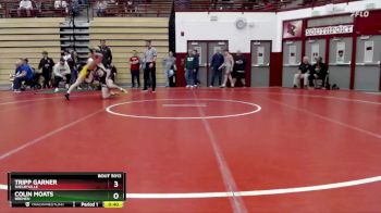 120 lbs Cons. Round 6 - Tripp Garner, Shelbyville vs Colin Moats, Bremen