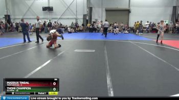 96 lbs Round 3 (6 Team) - Maddux Tindal, Team Gotcha vs Thomi Champion, Olympia