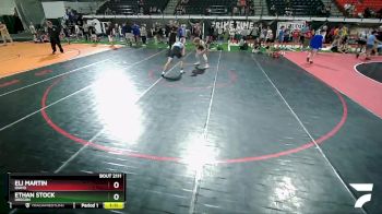 145 lbs Quarterfinal - Eli Martin, Idaho vs Ethan Stock, Oregon