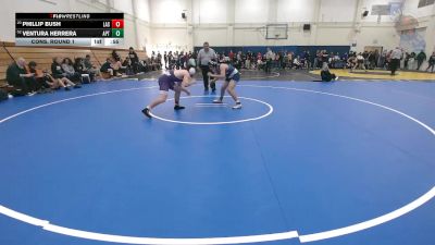 161 lbs Cons. Round 1 - Ventura Herrera, Aptos vs Phillip Bush, Lassen