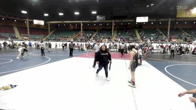 106 lbs Rr Rnd 1 - Luke Baca, Los Lunas Tigers vs Oliver Montoya, Demon Wrestling