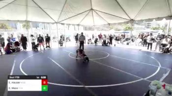 43 lbs Semifinal - Emma Hauser, NexGen RTC vs Elijah Meza, Total Kaos WC