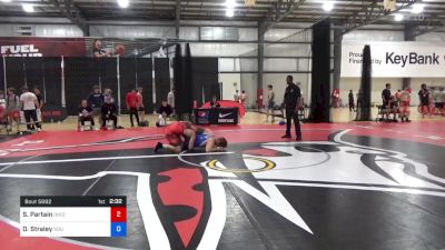 74 kg Consi Of 64 #2 - Samuel Partain, Ohio vs Dylan Straley, SOU Wreslting