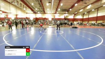 149 lbs Semifinal - Avery Leonard, Oneonta vs Jordan Joslyn, New York Military