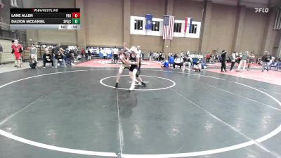 113E Semifinal - Dalton Mcdaniel, St. Pius X (Kansas City) vs Lane Allen, Paola