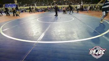 88 lbs Consi Of 8 #1 - Gavino Perez, Marlow Outlaws vs Caden Bowling, Blackwell Wrestling Club