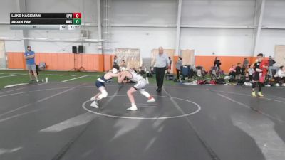 92 lbs Round 5 (8 Team) - Luke Hageman, CP Wrestling vs Aidan Fay, Westshore WC