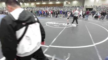 61 lbs Round Of 16 - Daniel Zarate, Swamp Monsters WC vs Ceder Smith, Unattached