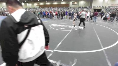 61 lbs Round Of 16 - Daniel Zarate, Swamp Monsters WC vs Ceder Smith, Unattached