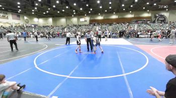 86 lbs Round Of 16 - Weston Shamhart, 1 On 1 Fight Academy vs Adrian Caywood, Bulldog Wrestling Club