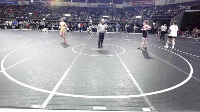 174 lbs Quarterfinal - Taylor Mahler, Hampton-Dumont vs Chase Hicks, Terminator Wrestling Academy