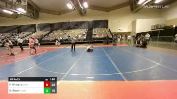 101 lbs Rr Rnd 3 - Parker Withers, Steel Valley Renegades MS Club vs Shaun Brown, Scorpions MS Elite