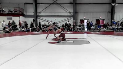 133 lbs Quarterfinal - Hughes Patrick, New England College vs Esuar Ordonez, Springfield