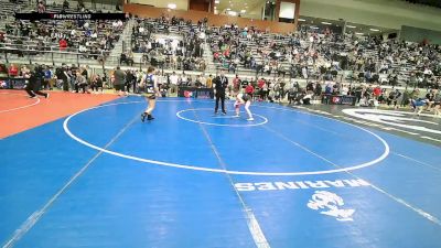 14U Girls - 105 lbs Semis - Brielynn Jackson, KS vs Payten Van Pelt, MT