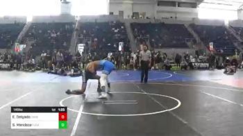 145 lbs Round Of 32 - Edward Delgado, Coronado vs Sammy Mendoza, Yucaipa WC