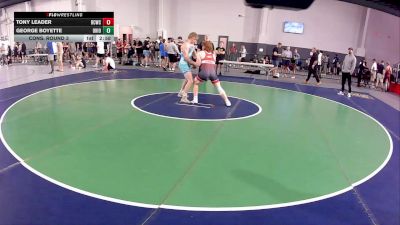 165 lbs Cons. Round 3 - Tony Leader, Boyd County Wrestling Club vs George Boyette, Ohio