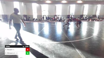 125 lbs Round Of 32 - Treshaun Tecson, Morgan State vs Cameron Stinson Jr., North Carolina