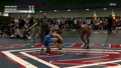 126 lbs Consolation - Elijah Collick, MD vs Sean Willcox, CA