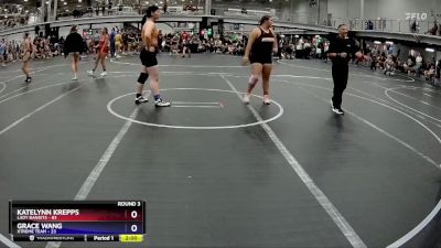 235 lbs Round 3 (8 Team) - Katelynn Krepps, Lady Bandits vs Grace Wang, Xtreme Team