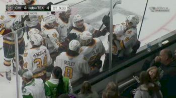 Domenick Fensore Drills OT Winner From Distance As Wolves Even Series