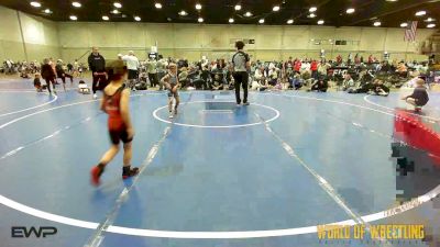 46 lbs Rr Rnd 4 - Walter Walker, Texas Top Team 9u vs Kashton Legg, Tulsa Elite 9U