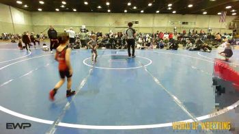 46 lbs Rr Rnd 4 - Walter Walker, Texas Top Team 9u vs Kashton Legg, Tulsa Elite 9U
