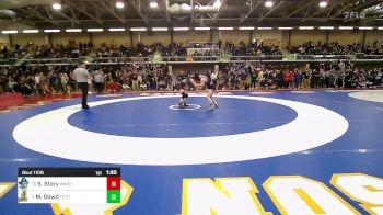 132 lbs Quarterfinal - Sadie Story, Washington Academy vs Madison Dowd, Tri-County