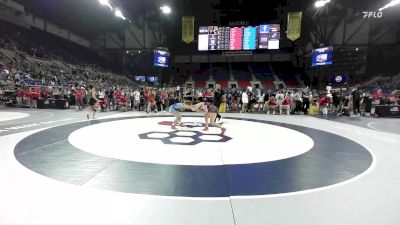 120 lbs Cons. Quarters - Shannon Logue, PA vs Cameron Leng, OH