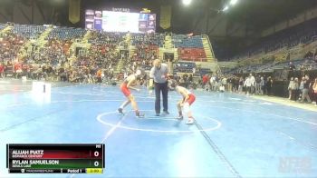 106 lbs Champ. Round 1 - Rylan Samuelson, Devils Lake vs Alijah Piatz, Bismarck Century