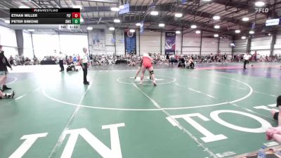 195 lbs Rr Rnd 2 - Ethan Miller, PSF Wrestling Academy vs Peter Simone, Doughboy Gold