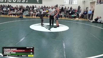 157 lbs Champ. Round 1 - Robert Jones, Mae Jemison vs Tucker Massey, Alabama School Of Cyber Technology And Engineering