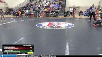 65 lbs Cons. Round 2 - Alex Aranda, Summit Wrestling Academy vs Liam Thom, Pursuit Wrestling Minnesota